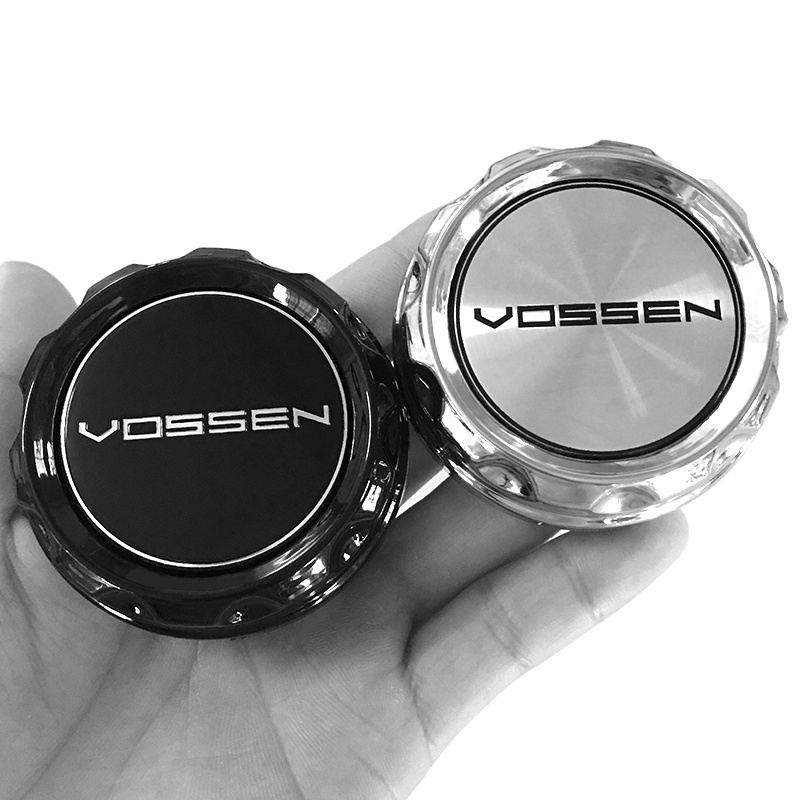 CarDIY 4 件質量 60 毫米 vossen 輪蓋 Vossen CV3 CV4 中心輪輞蓋輪轂蓋