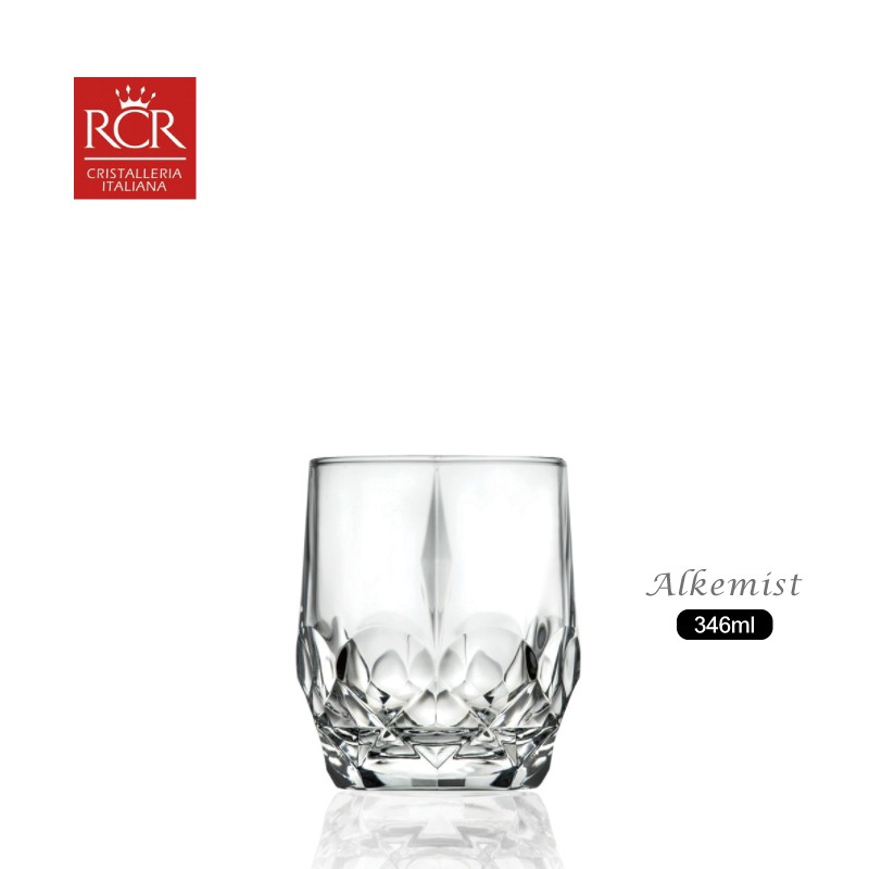 義大利RCR ALKEMIST威士忌杯 無鉛水晶 346ml調酒杯
