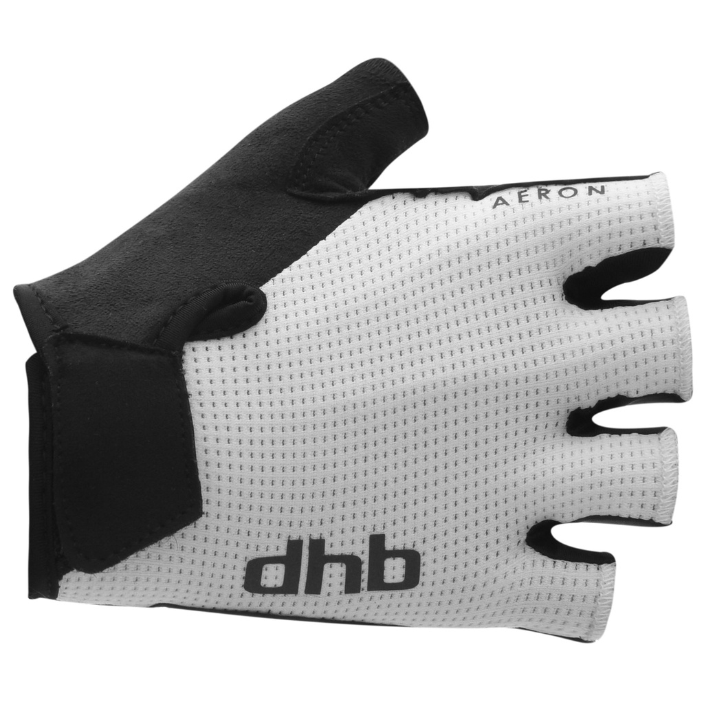 [曾都督] 英國 dhb Aeron Short finger Gel Gloves 2.0 一級競賽手套-白色