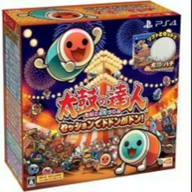 預訂中 ps4 太鼓之達人 合奏咚咚咚 太鼓同捆中文版