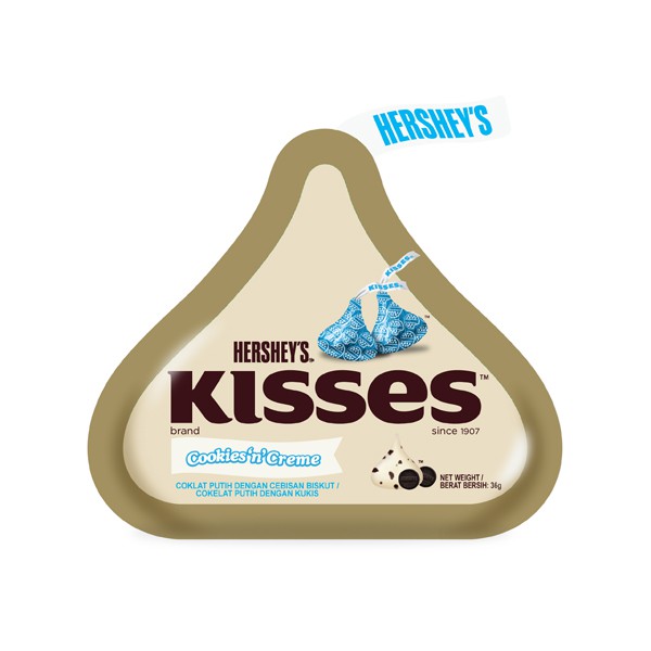 *COIN BABY*全新Kisses 巧酥白巧克力 HERSHEY’S 好時 Kisses 巧酥可可風味水滴