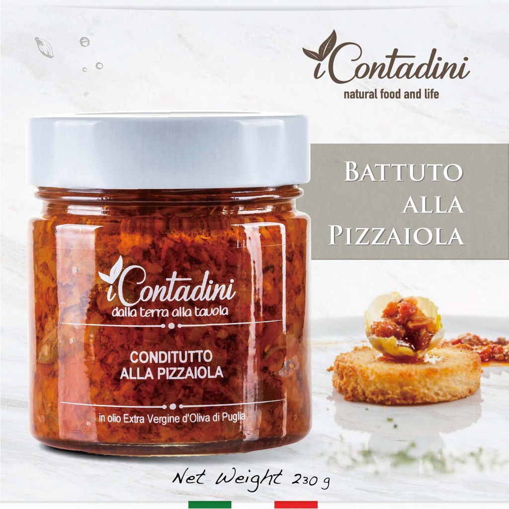 〘 愛農夫蔬菜〙番茄橄欖酸豆調味醬 230g Conditutto Alla Pizzaiola