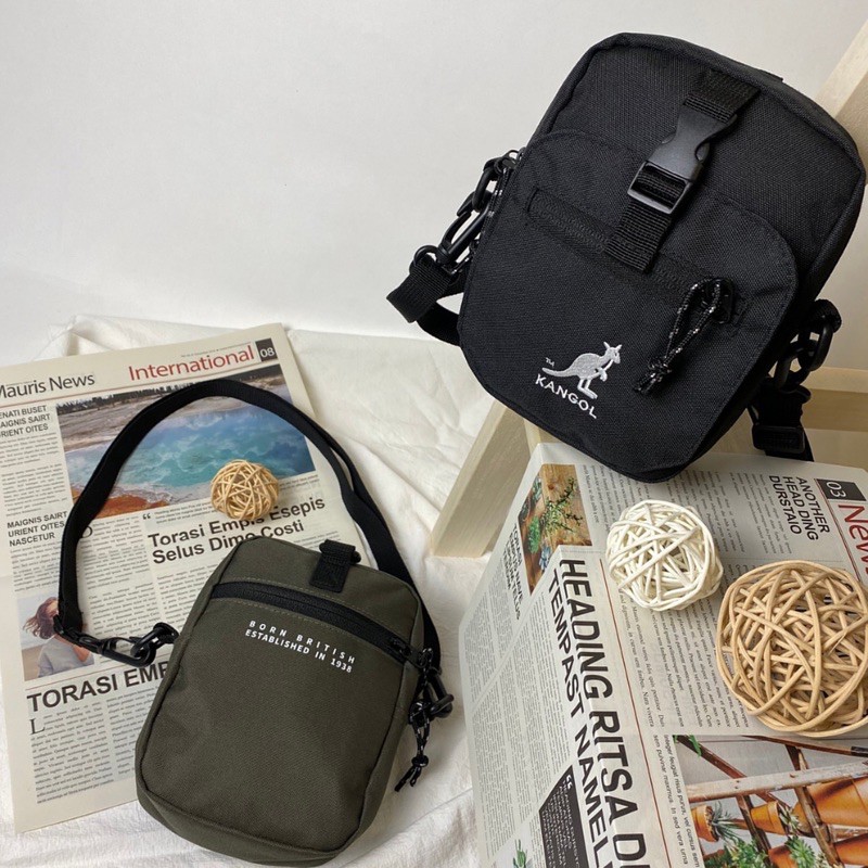 KANGOL袋鼠-小行星側背包