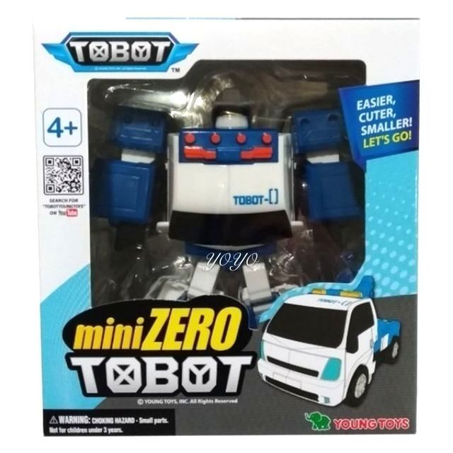 【麗嬰正版】TOBOT MINI 迷你機器戰士 ZERO 變形機器人