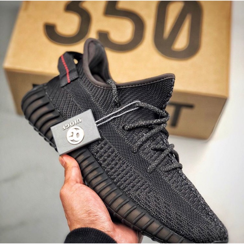 black static yeezy 350