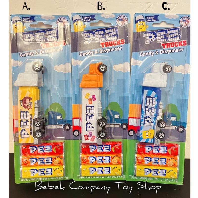 美國🇺🇸 全新現貨 Pez truck 貝思糖 貝思 皮禮士 糖果盒 trucks 糖果 卡車