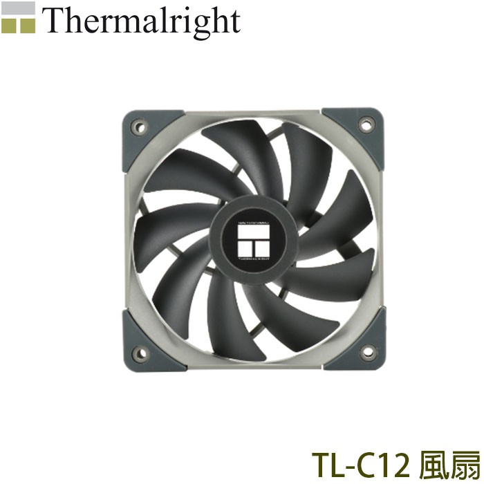 【3CTOWN】含稅附發票 Thermalright利民 TL-C12 12公分風扇