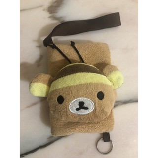 二手現貨★小蜜蜂拉拉熊 大頭立體娃娃絨毛錢包