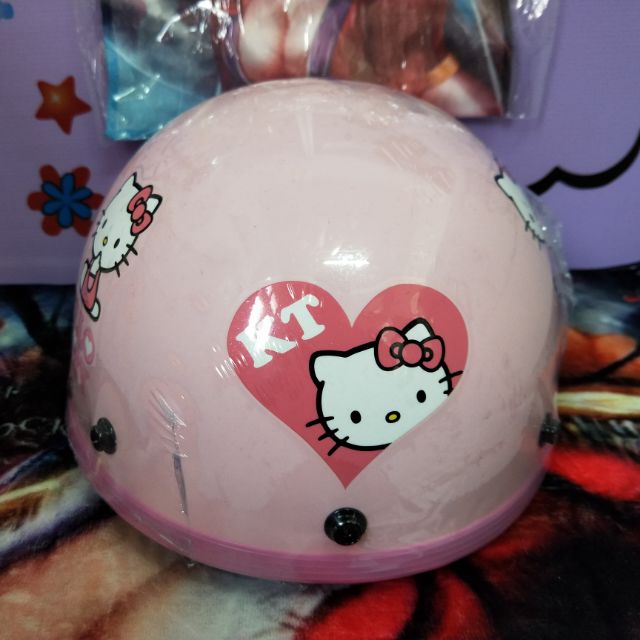 正版 Hello Kitty KT 安全帽 復古安全帽 西瓜帽 碗公帽 半罩式 凱蒂貓 三麗鷗 鐵插扣