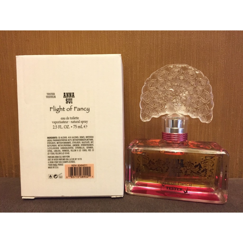 (法意公司貨) ANNA SUI 安娜蘇 逐夢翎雀淡 女香水 75ML(有噴頭有蓋子) 【TESTER包裝】