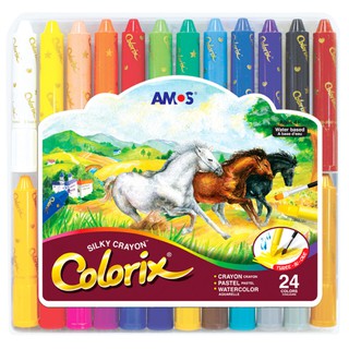 AMOS 24色粗款神奇水蠟筆