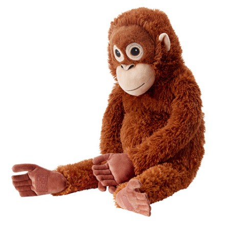Murphys►IKEA宜家填充玩具猩猩猴子人猿超趣味娃娃►