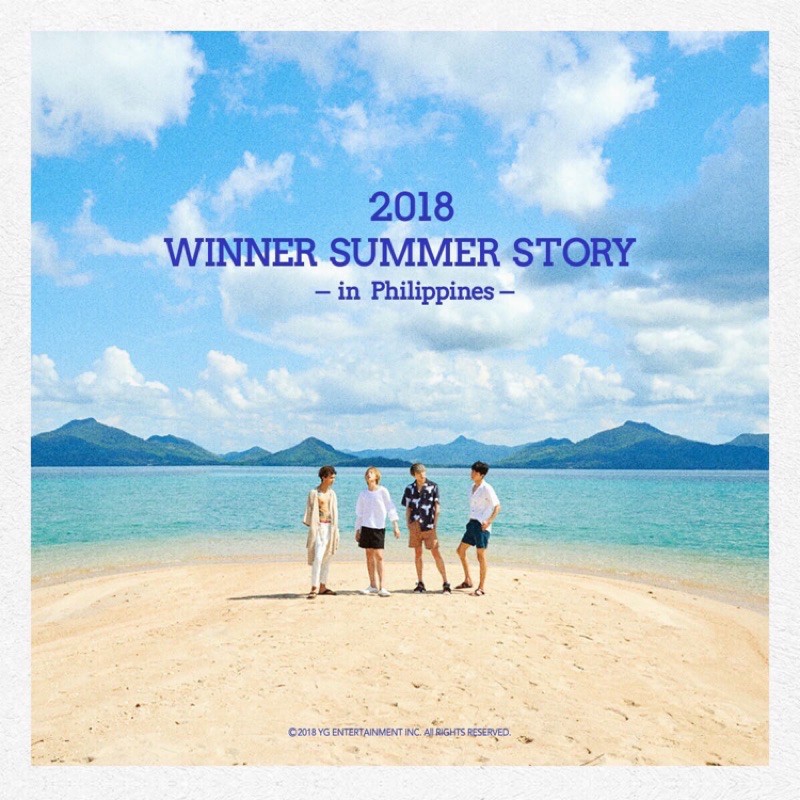 2018 WINNER SUMMER STORY -in Philippines- 夏日寫真