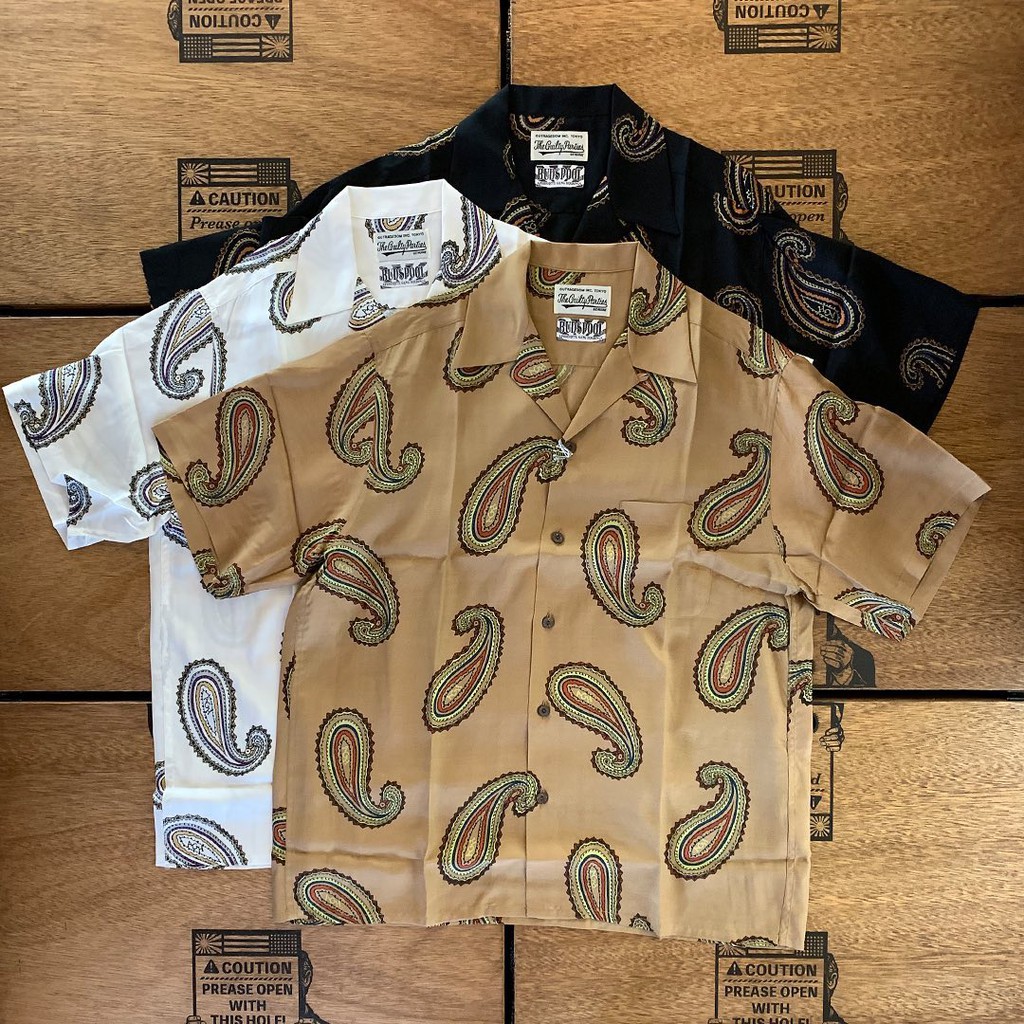 【日貨代購CITY】2021AW WACKO MARIA 舐達麻 / HAWAIIAN SHIRT 變形蟲 襯衫 現貨