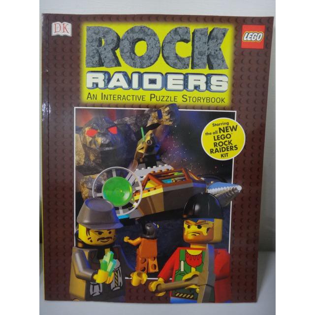 二手自用 DK LEGO 樂高 Rock raiders 英文繪本 故事書