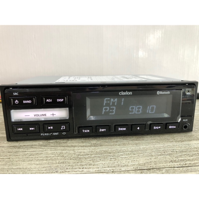 Clarion 歌樂 USB AUX 藍芽功能音響主機