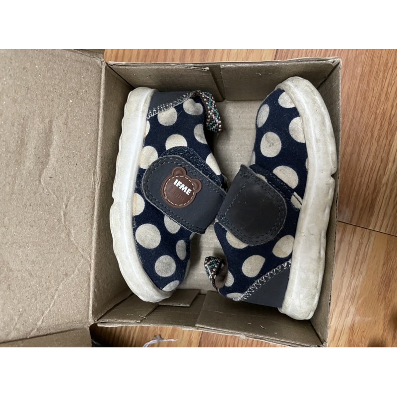 👍二手現貨👍IFME寶寶嬰兒 運動機能鞋 藍12.5公分