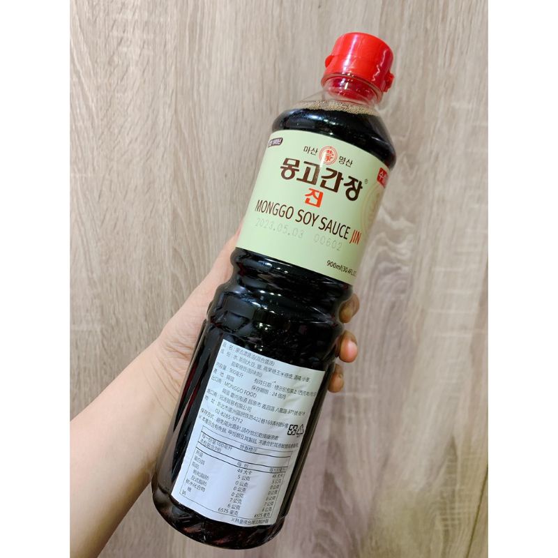 晶鈺生活館~韓國料理濃醬油900ml 韓國 醬油 ~#韓國醬油#韓國料理醬油兩款隨機出貨哦