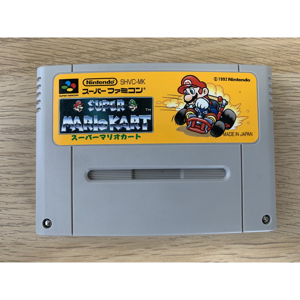 super mario kart cartridge