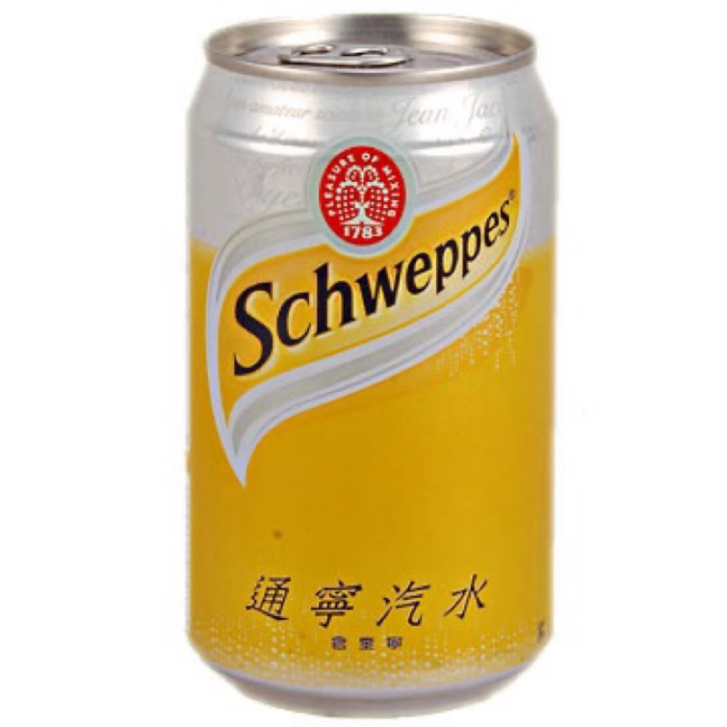 ✅全台免運 舒味思 schweppes通寧水330ml x 24瓶 調酒 飲品 飯店 酒吧 蘇打水 氣泡水