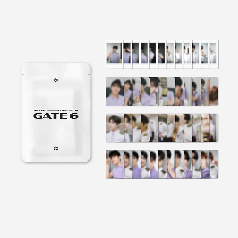 ASTRO - 2022 FAN MEETING [GATE 6] 官方周邊 (TRADING CARD) 小卡 拍立得