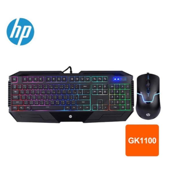 HP有線電競鍵鼠組 GK1100 鍵盤滑鼠組 電競鍵盤 有線電競鍵盤滑鼠 USB有線鍵鼠