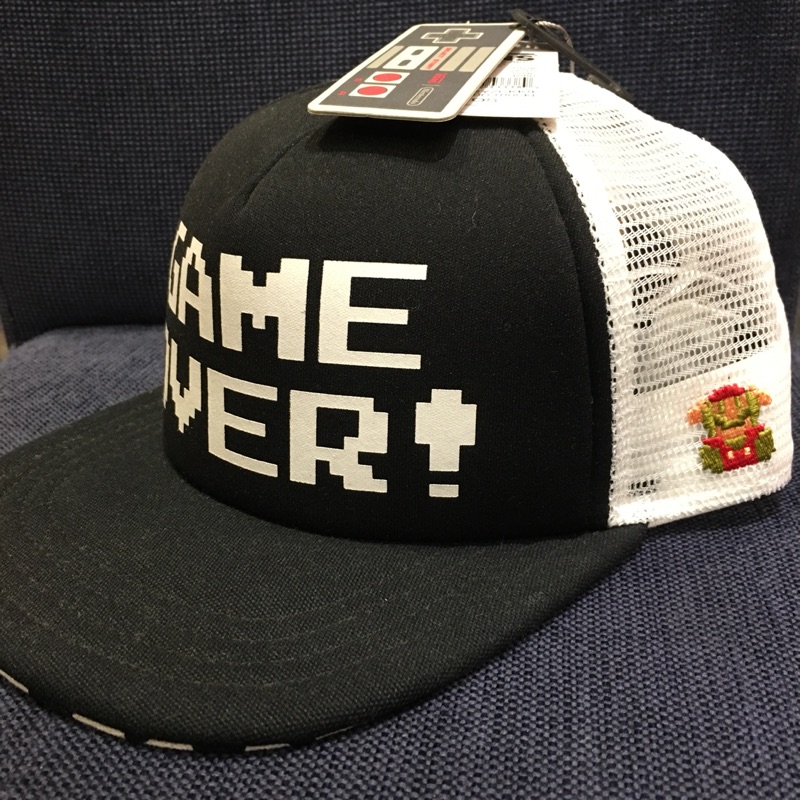 VANS X Nintendo 聯名設計GAME OVER棒球帽