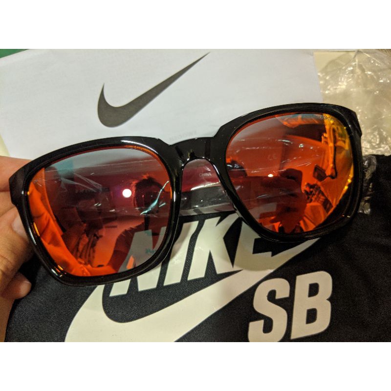 全新 Nike Recover AF 紅色 運動太陽眼鏡 抗眩光
