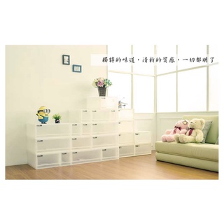 【JMhouse】日系小清新 可堆疊 抽屜式 收納櫃 (3種尺寸- 12款組合) MIT臺灣製 塑膠櫃 塑膠箱 收納箱