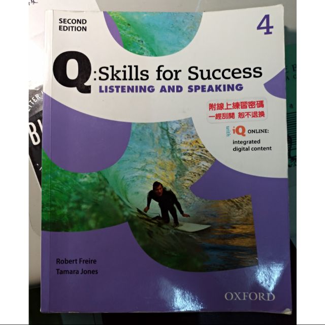 Q: Skills for Success 4 (listening and speaking)