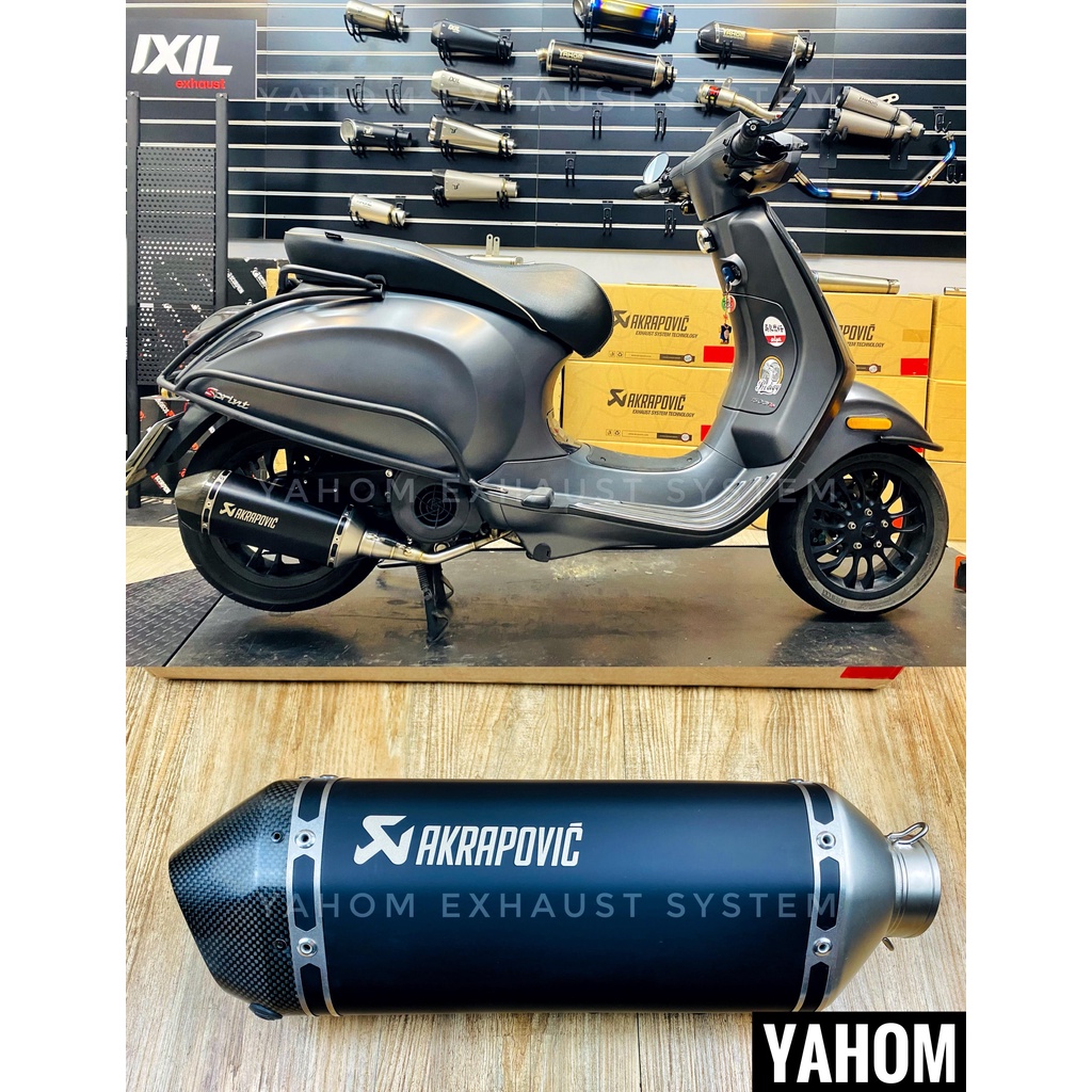 Vespa 偉士牌 正蠍 AKRAPOVIC VESPA LX Sprint Primavera 衝刺 春天 春天/衝刺