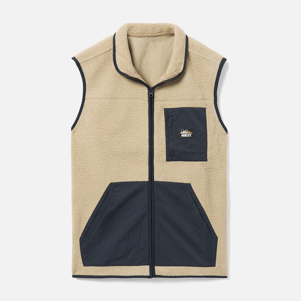 HURLEY｜男 MIDLAND BURRRITO ZIP VEST 背心外套