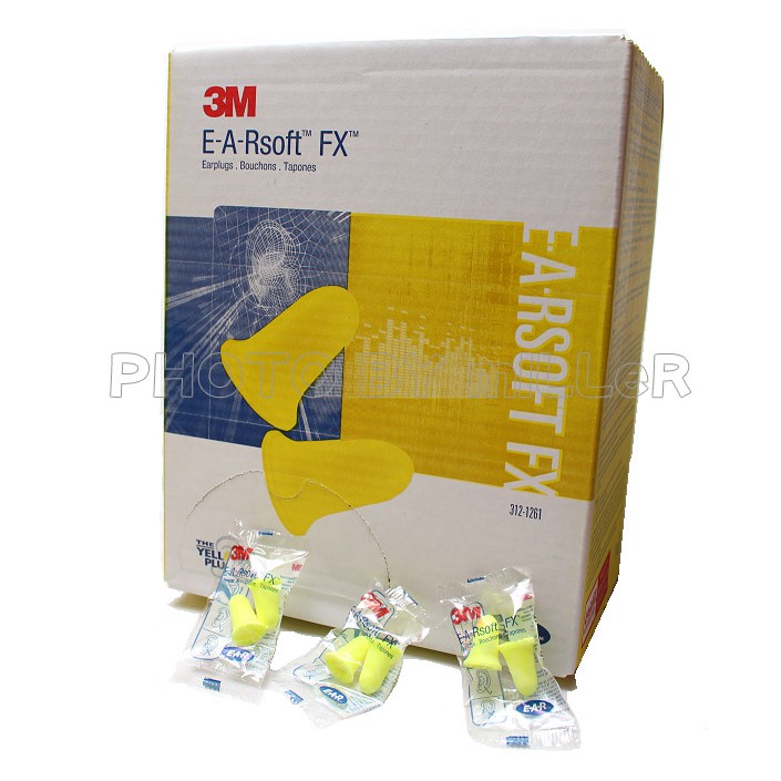 【含稅-可統編】防音耳塞 美國知名品牌 3M EAR Soft FX 鐘型 無線耳塞 33db 一盒200對