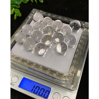 臺灣現貨 嚴選 天然晶石 清透料 白水晶 小水晶球 16-17mm 18-19mm 鎮宅避邪 避邪擋煞 隨機100克 ~
