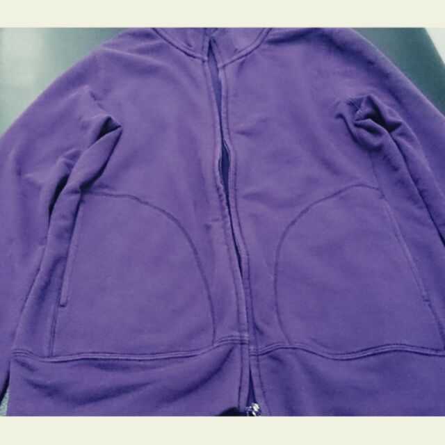 lativ紫色小立領防曬外套