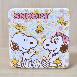 PEANUTS Snoopy 史努比 情人節 鐵盒 空鐵盒
