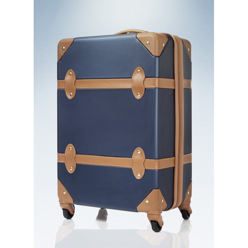 &lt;全新&gt;Disegno 20寸復古行李箱 登機箱 古典 藍色