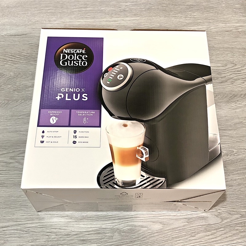 全新 DOLCE GUSTO Genio S Plus 膠囊咖啡機 保固兩年 也適用大顆星巴克膠囊咖啡