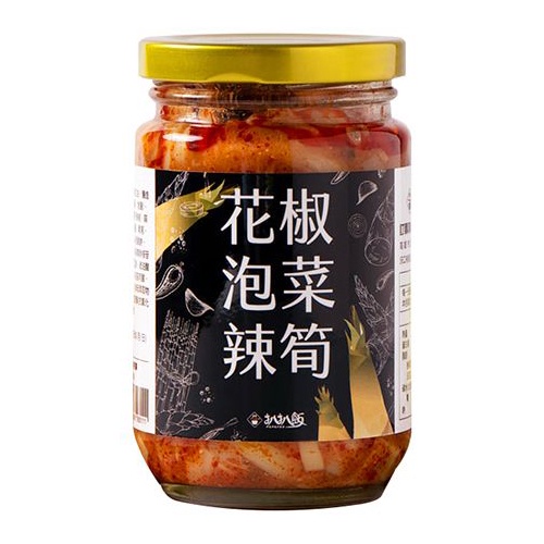 扒扒飯 花椒泡菜辣筍(260g)【小三美日】DS006921