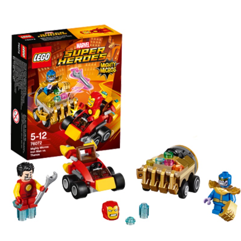 樂高 LEGO 76072 SUPER HEROES 超級英雄 鋼鐵人vs 薩諾斯