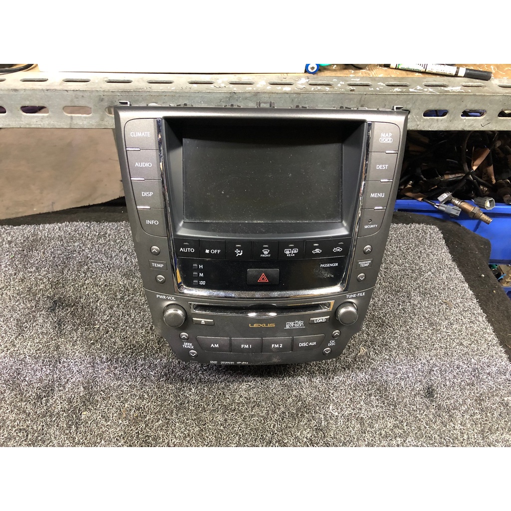 包料王 2009後 IS250 原廠NAVI後期螢幕 主機 可分售 歡迎詢問