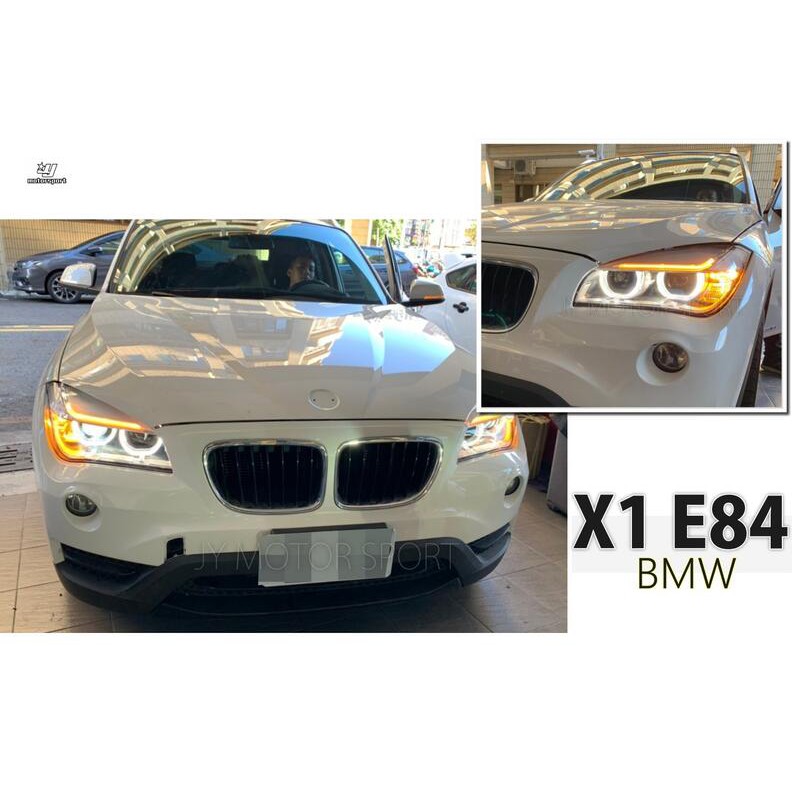 JY MOTOR 車身套件~BMW X1 E84 11 12 13 14 15 低階升級高階 LED 光圈 魚眼大燈