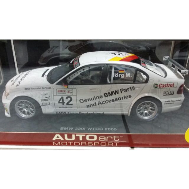 1/18 AUTOart BMW 320i (E46) WTCC 2005 #42