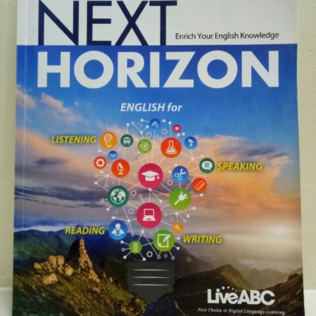 Next Horizon 英文課本 共兩本 二手 有筆記 嶺東科技大學 LiveABC 現貨