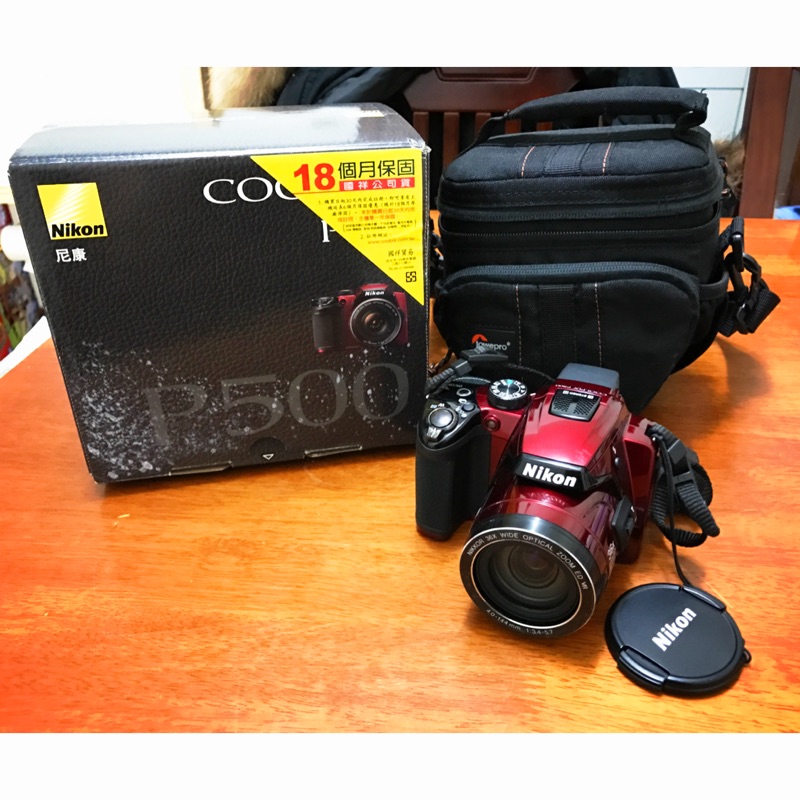Nikon p500類單眼相機☛國祥公司貨☚九成新✙大全配