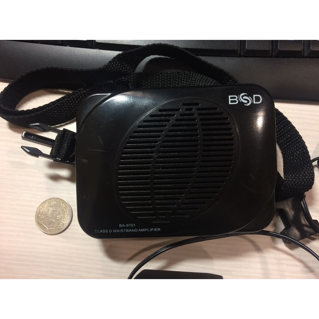 [二手用不到一年]BSD BA-9701專業鋰電池腰掛式擴音機 教學用 資深老師推薦 導遊 免換電池 小蜜蜂