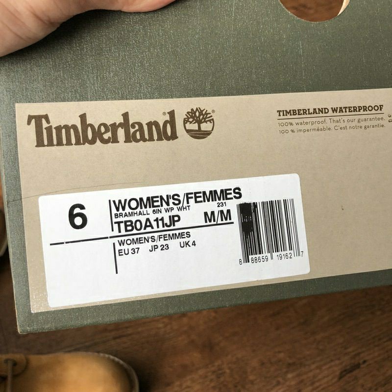 ［Timberland］(踢不爛)正品短靴駝色6號