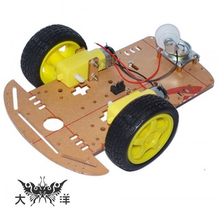 智能自走車車體套件/2輪驅動 1153 玩具車 大洋國際電子
