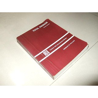 二手書43 ~Tool Design 2/e Herman W. Pollock 0139250905