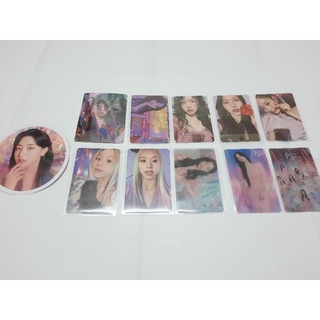 TWICE Taste of love 小卡杯墊 新娜拉透卡 alcohol free
